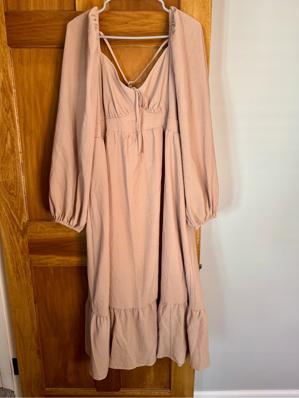 Renaissance Faire Costume Lot Cottagecore Midi Dress Celestial Gold Jewelry Set
